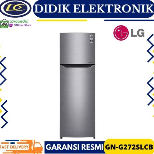 NEW LG GN-G272SLCB KULKAS INV 2 PINTU GNG272SLCB GN-G272 GNG272 272SLCB