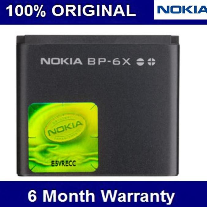TERBARU - Baterai Batere Battery Nokia 8800 8800 Sirroco BP-6X Original 100%
