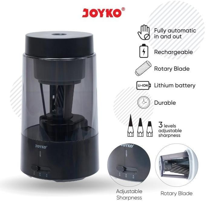 

TERMURAH - Electric Sharpener Serutan Elektrik Joyko A-170E