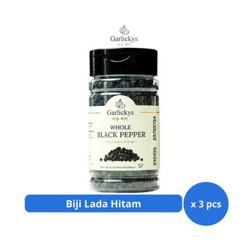 

GARLICKYS Biji Lada Hitam Premium Quality 50gr x 3 pcs