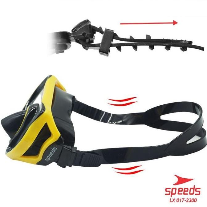kacamata snorkeling set alat snorkeling original Gratis Tas speeds PM