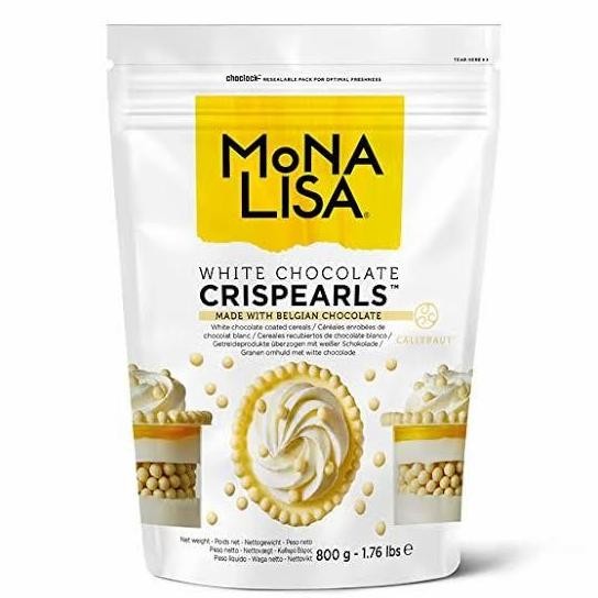 

Mona lisa White Crispearl repack 200 gram