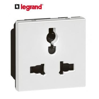 Legrand Stop Kontak Lantai Stop Kontak Universal Putih