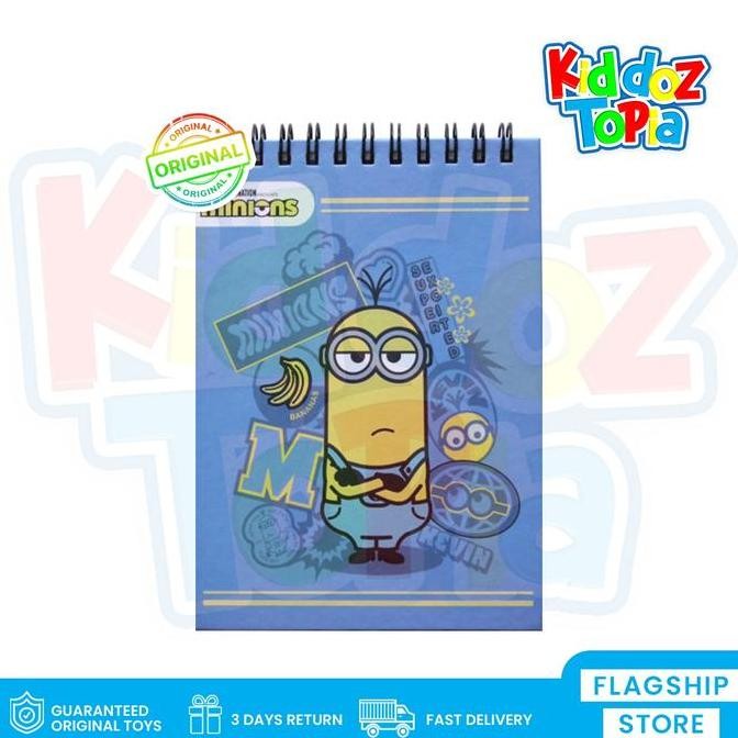 

Adinata Minion A6 Memo Spiral Notebook 2434-4358 - Buku Catatan / Memo
