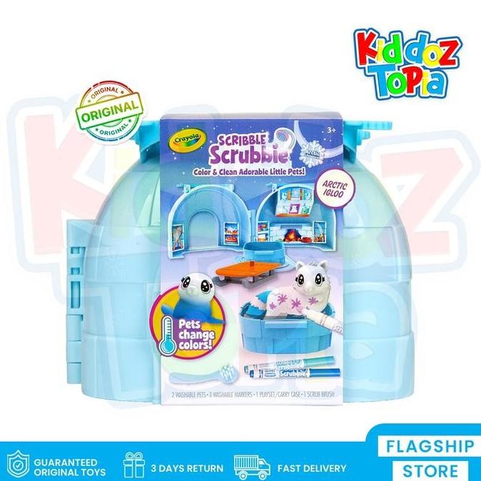 

Crayola Scribble Scrubbie Pets Arctic Igloo Playset 747471
