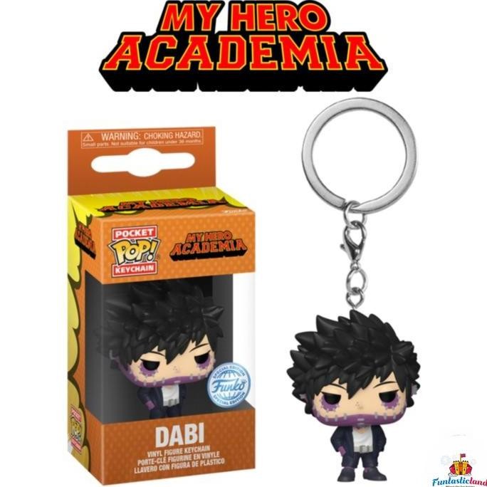 Original Funko Pocket POP Keychain Animation My Hero Academia - Dabi