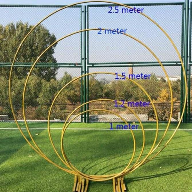 Promo CIRCLE BACKDROP LINGKARAN DEKORASI / HULAHOOP besi COD