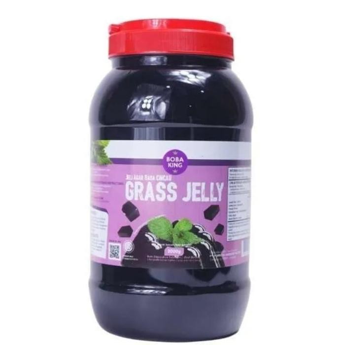 

Grass Jelly Boba King / Cincau Hitam 2Kg Terlaris Best Quality 100% Original
