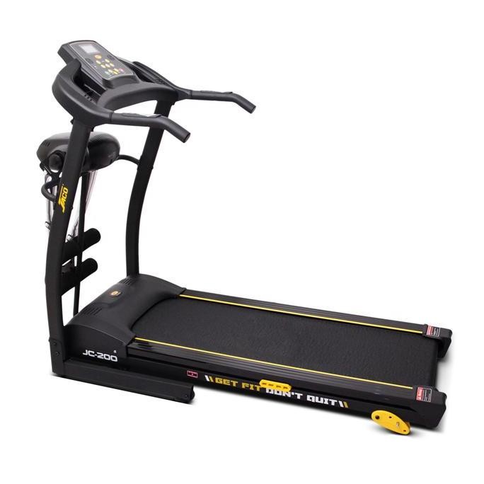 Jaco Treadmill Elektrik JC-200 Alat Fitness Alat Olahraga Treadmill Elektrik Multifungsi Gym