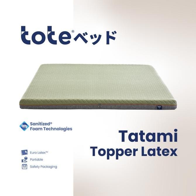 Tote Tatami Topper Latex | Kasur Latex Portable