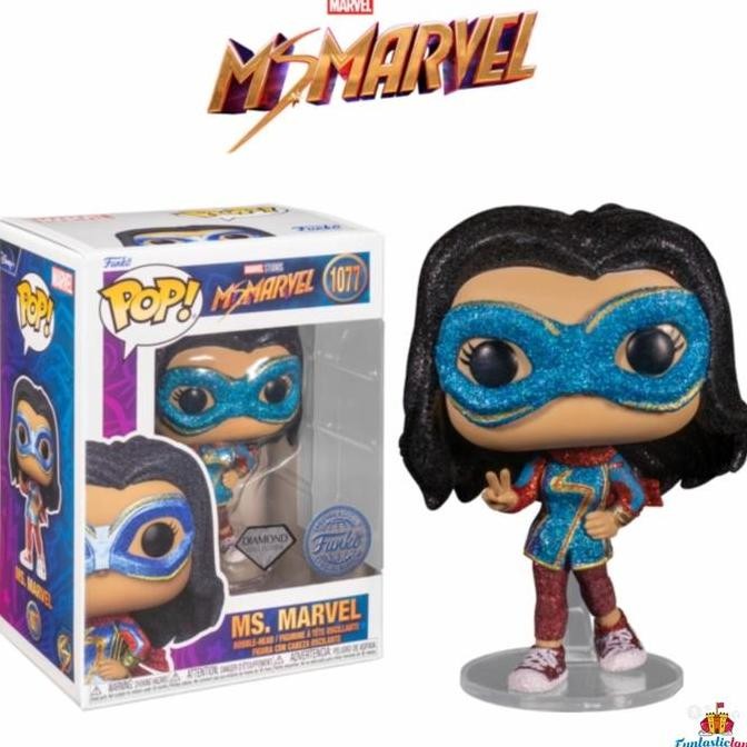 Funko POP Marvel Ms. Marvel - Ms. Marvel (Diamond Glitter Collection)