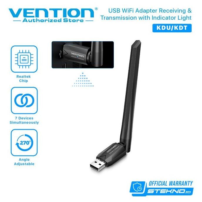 Vention Wireless Usb Adapter Dongle Wifi Dual Band Antena