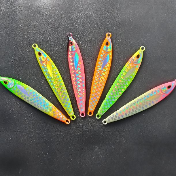 Bisa Cod Metal Jig  Full Gid 80 Gram / 100 Gram Tu26