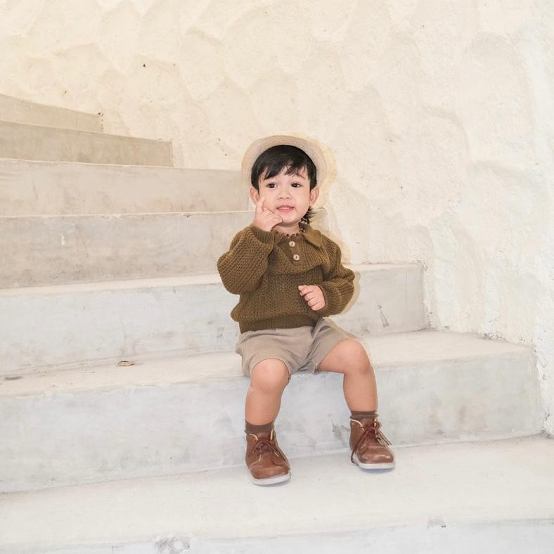 Bf888S Ganakal - Olie Polo Top Knit Shirt Premium Unisex Pk32