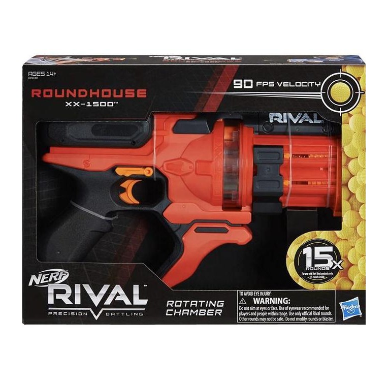 Promo Nerf Rival Roundhouse XX-1500 Rotating Chamber Blaster COD