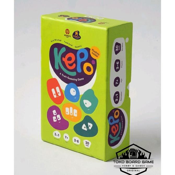 Promo KePo Board Game - Original - TokoBoardGame - TBG - 3 in 1 GamePlay COD