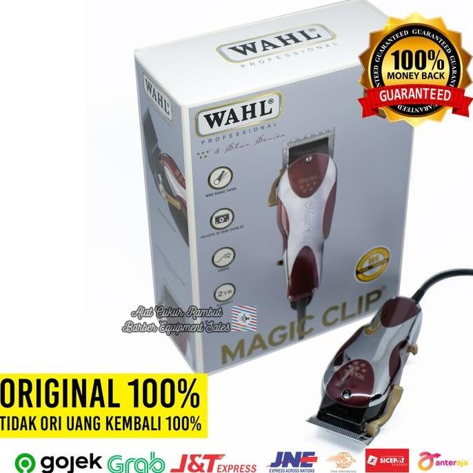 Promo Alat Cukur Rambut Mesin Cukur Rambut Hair Clipper Wahl Magic Clip Corded Sisir Elektrik COD