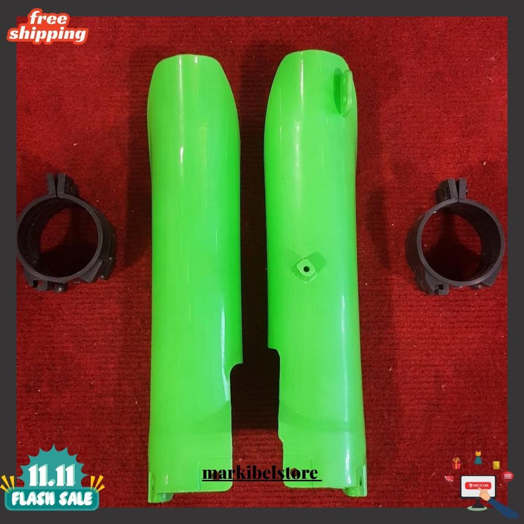 Cover Shock Depan Tutup Pelindung Usd Klx 150 S Dtracker Bigfoot Supermoto Hrv Termurah Banget