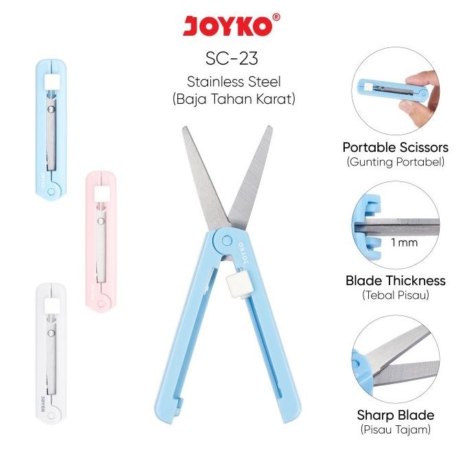 

Promo Gunting Mini Portable Scissors Joyko Sc-23 Berkualitas