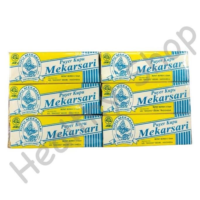 Puyer Cap Kupu Mekarsari (Obat Untuk Kembung & Diare)