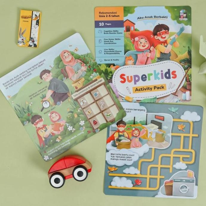 TERBARU Superkids Activity Pack TERBARU Busy Book Islami