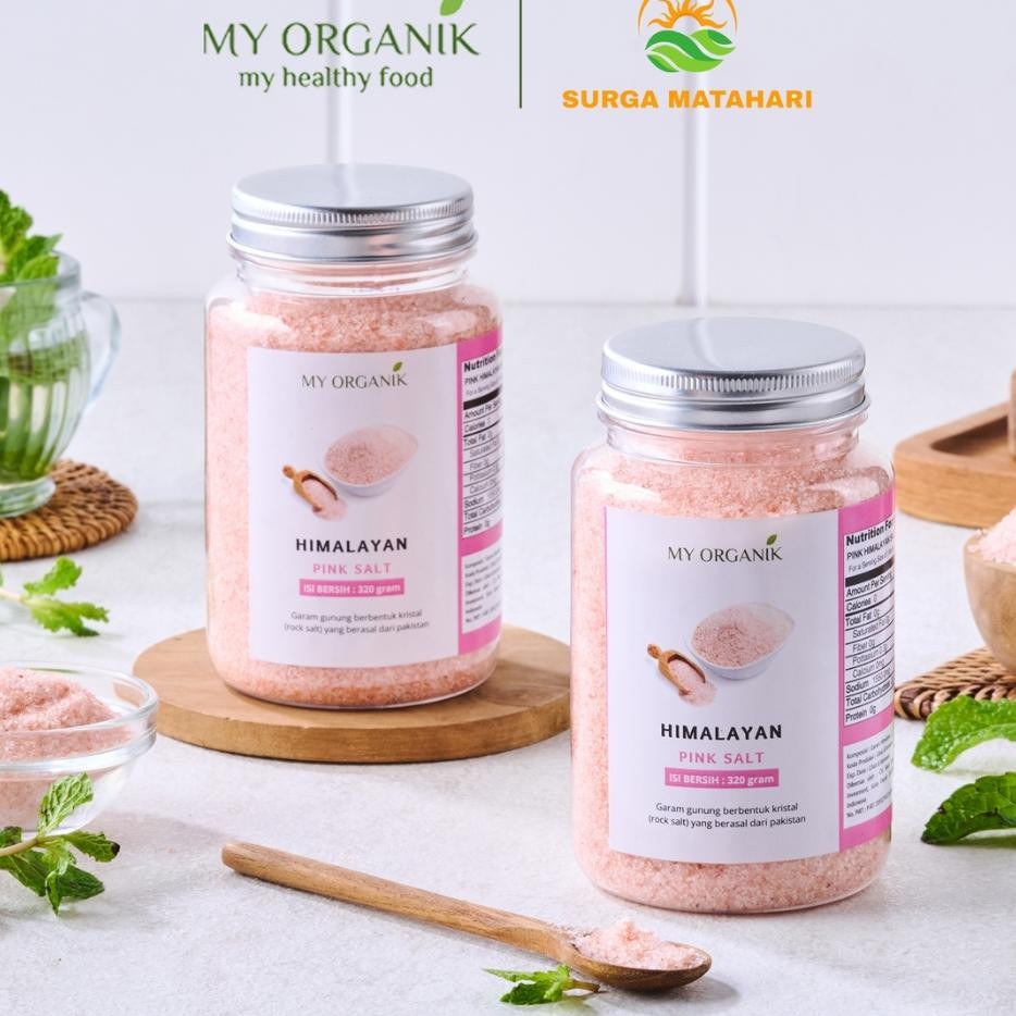 

My Organik Paket 2 In 1 Garam Himalaya Organik Pink Him Organic Mpasi