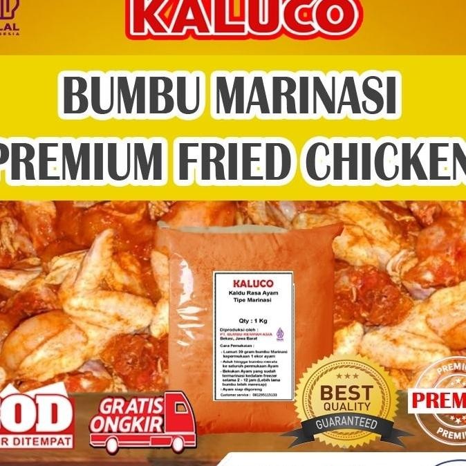 

Paket 12Kg Bumbu Marinasi Fried Chien Dan 12Kg Biang Tepung Fried Chien