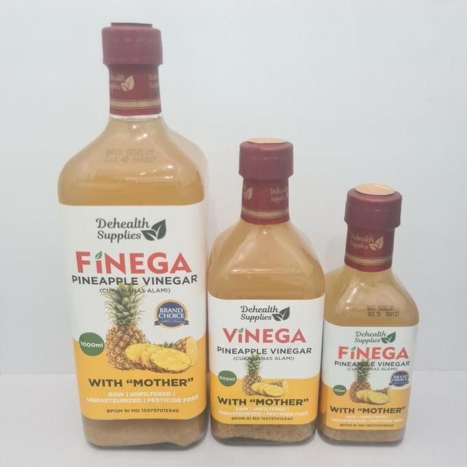 

Finega Cuka Nanas 250Ml (Kaca) Pineapple Vinegar Vinega