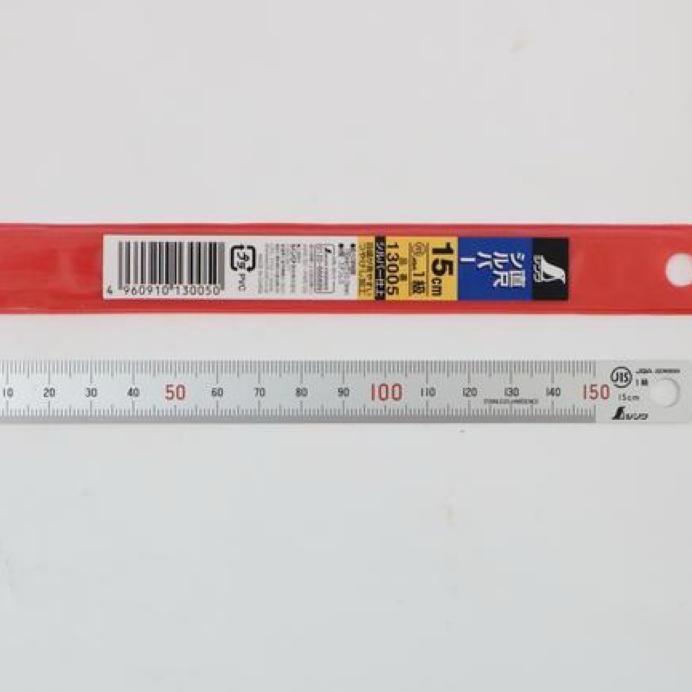 

Penggaris Stainless Steel Shinwa Steel Ruler 15 Cm 13005