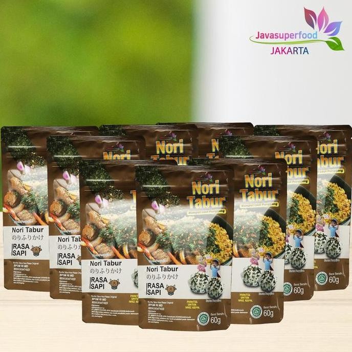 

JH8 Nori Tabur Rumput Laut Panggang - Rasa Sapi- 60g