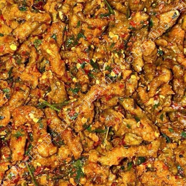 

sr-32 t-56 Usus Krispi / Kripik Usus 500 Gram / 500Gram Usus Crispy Bumbu Pedas Daun Jeruk Premium Original