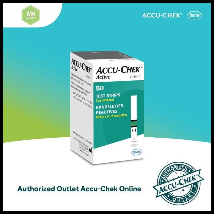 Accu Chek Active Strip@50 Termurah