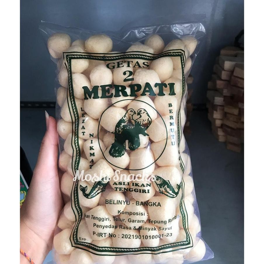 

Getes Cap Dua Meati Getas Ikan Tenggiri Kerupuk Bangka 250Gr Krupuk Pilus Kretek Cap 2 Meati Belinyu