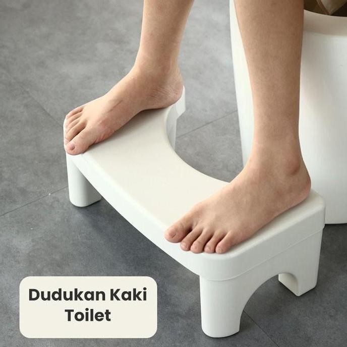 Bangku Toilet Pijakan Kaki Kloset Duduk WC DS