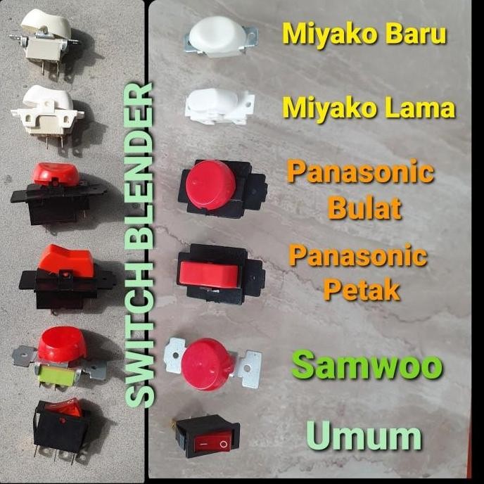 ] Tombol saklar switch Blender Maspion Philips Panasonic Miyako dll