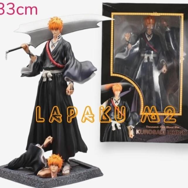 Action Figure Anime Bleach Ichigo Kurosaki/Mainan Koleksi lapaku72 Murah
