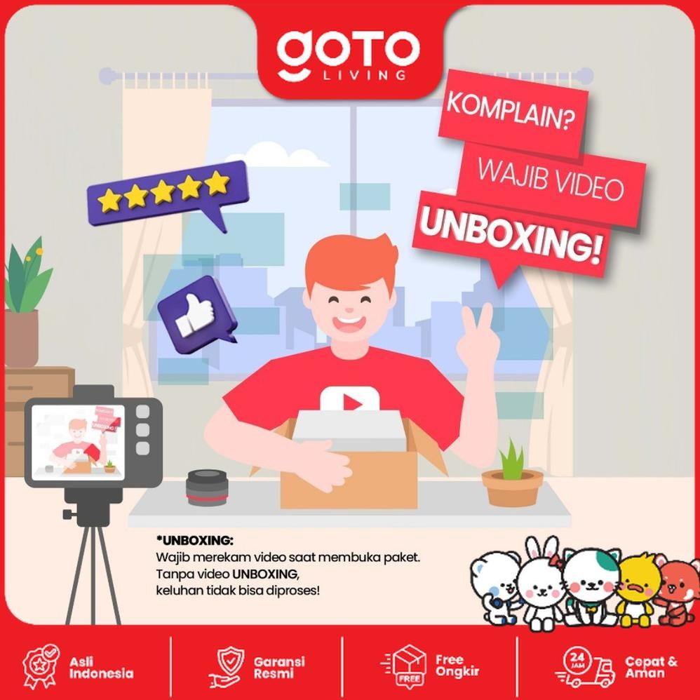 Goto Lucy Harper Mini Chopper Blender Penggiling Bumbu DapurPortable