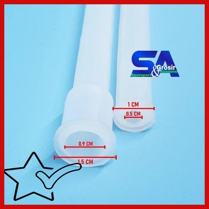 [SAG] SELANG LENTUR UAP PANAS MODEL MIYAKO DISPENSER/SLANG KARET MULTI