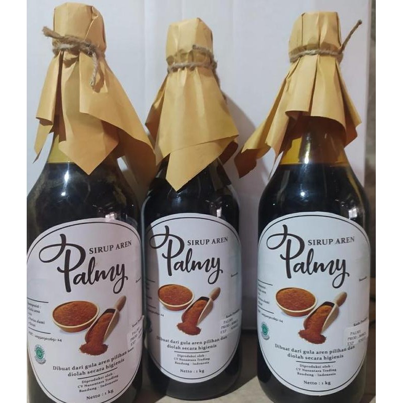 

JH8 Gula Aren Cair PALMY Brown Sugar 1 Kg