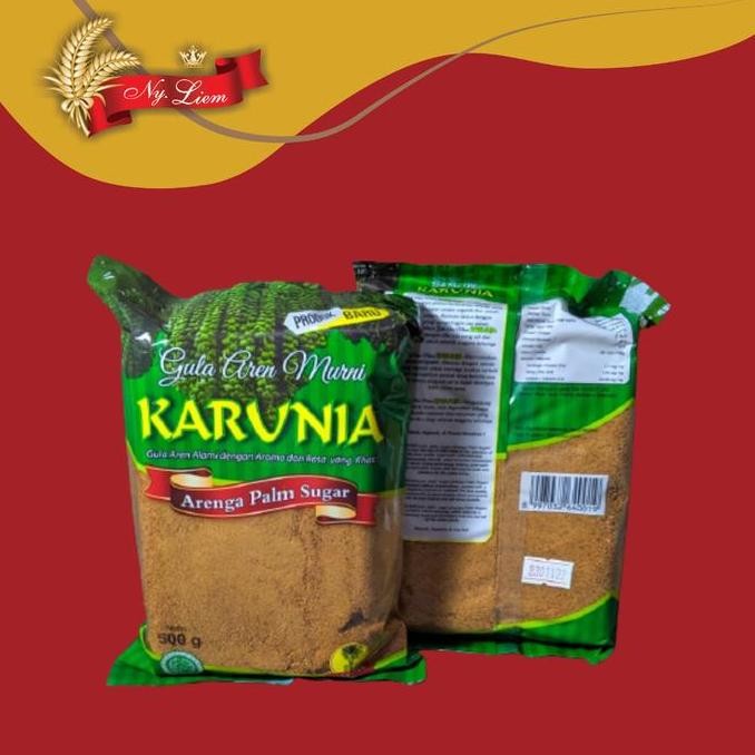 

JH8 KARUNIA Gula Aren Bubuk / Pal Sugar 500 gr