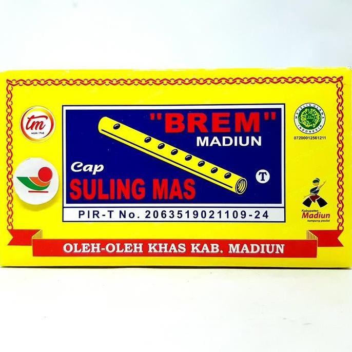 

*:*:*:*:*] SULING MAS BREM ASLI ISI 3 lembar | CAP TONGKAT MAS KHAS MADIUN HALAL