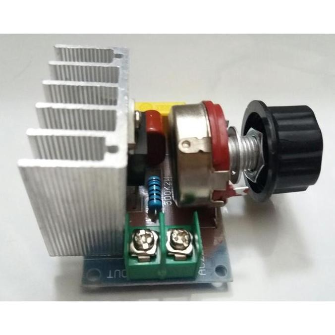 Dimmer Ac 220V 4000W - 220 Volt 4000 Watt Scr Voltage Regulator