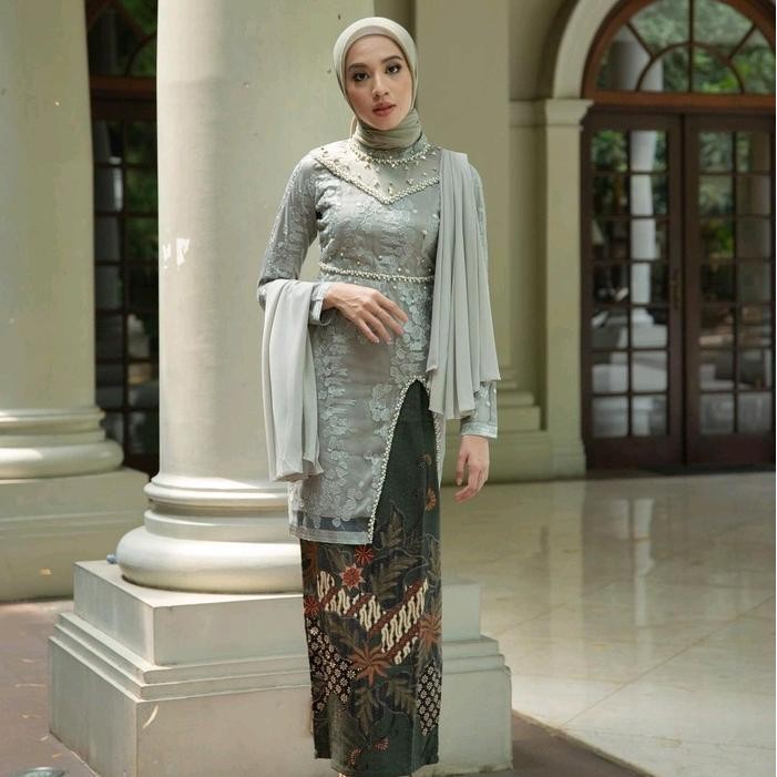 Debatik || Set Couple Hana Sage Kebaya Terbaru Kebaya Modern Kebaya Lamaran Kebaya Tunangan Baju Bor