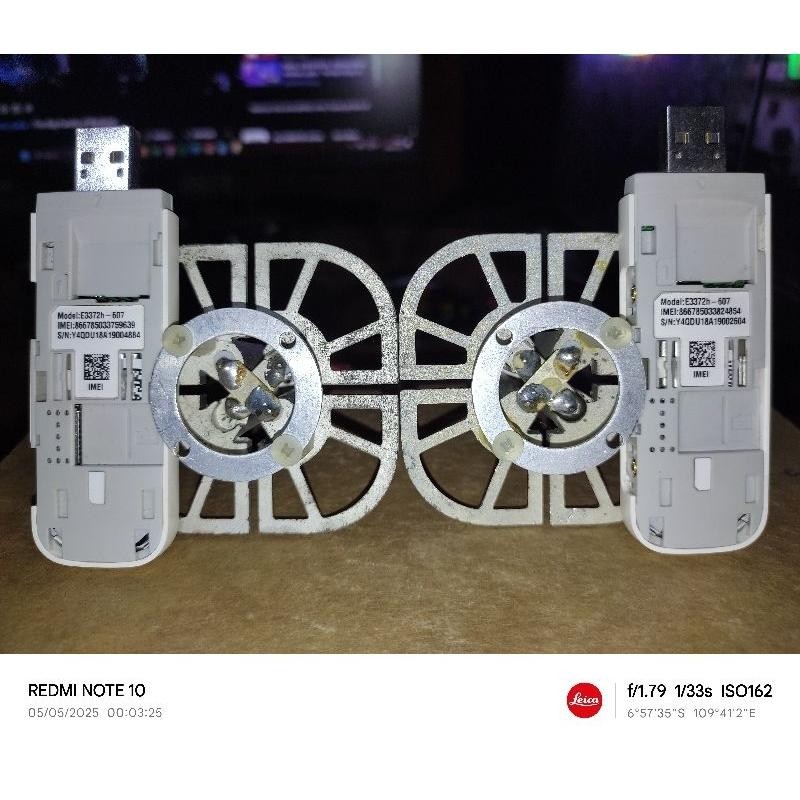 Modem Huawei E3372H-607 Full Mod(Lock  Cell Id) + Antena Katrin Ring 1 Termurah Best Quality Asli 10