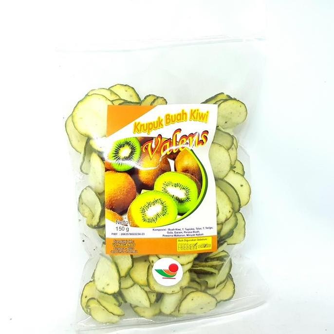 

~@~@~@~@] VALENS KRUPUK BUAH KIWI 150gr | KERUPUK KERIPIK KRIPIK ASLI KHAS BATU