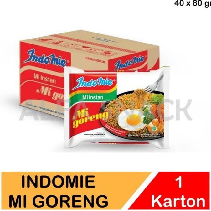 

(Expert) Mie Instan Indomie Mi Goreng Kemasan Karton