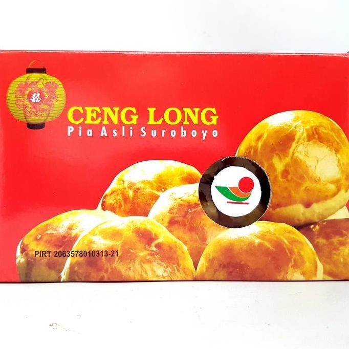 

siap kirim] CENG LONG PIA KACANG HIJAU ASLI SUROBOYO 10pcs | BAKPIA KEMASAN KOTAK