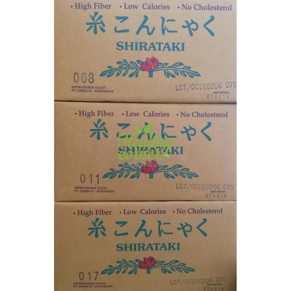 

(Expert) Mie Shirataki Hijau Basah Ketogenic Diet Keto 1 Dus 25 x 200 gr