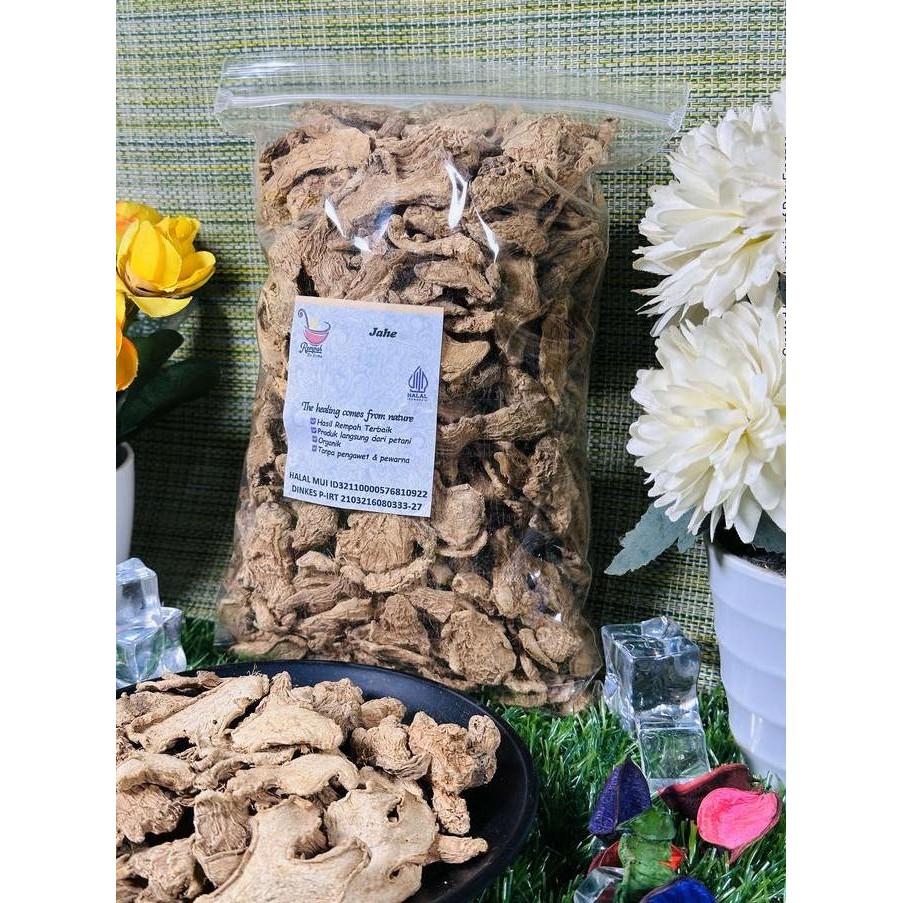 

JH8 Jahe Kering Super 1 KG Rempah Bu Risma