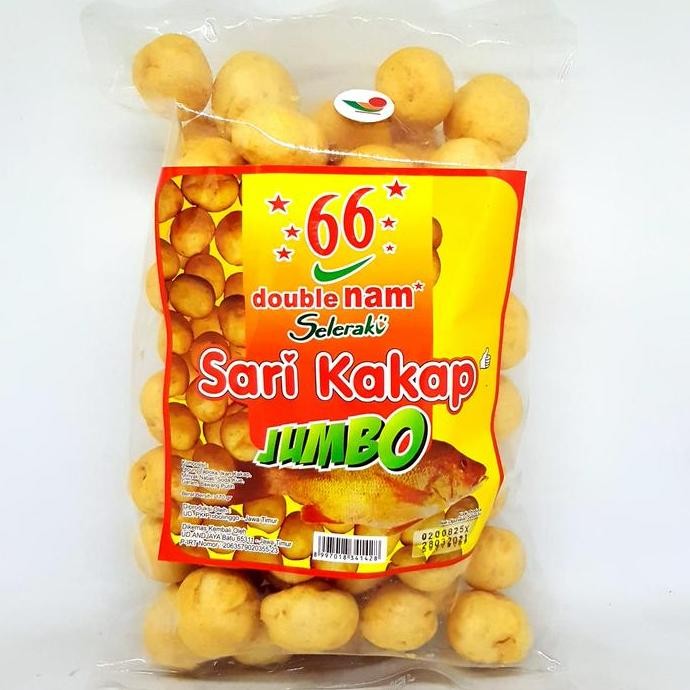 

:>:>:>:>] DOUBLE NAM SARI KAKAP JUMBO 170gr | KRUPUK AMPLANG KEMPLANG IKAN BULAT
